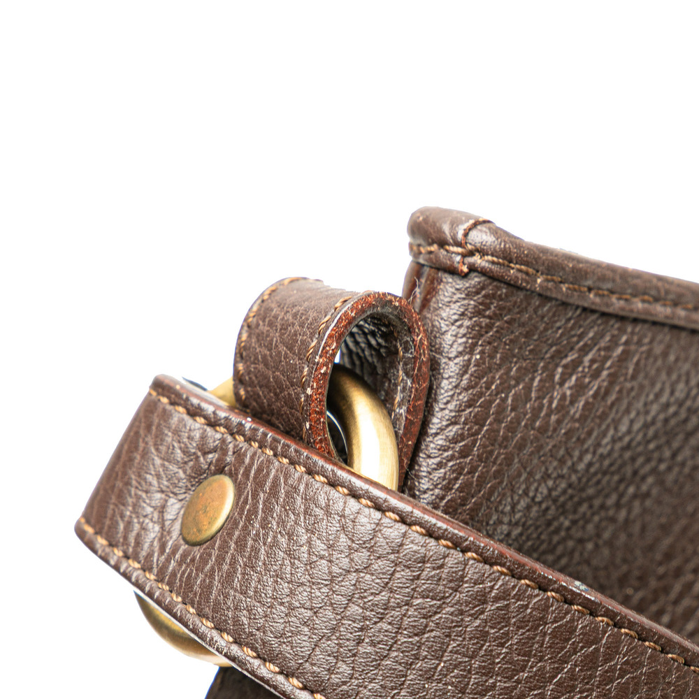 Pre-Loved Burberry Leather Shoulder Bag - Picture 10 of 12